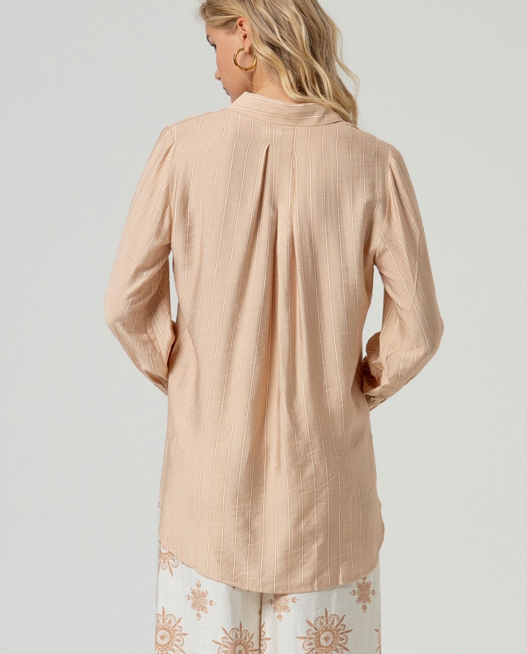 CAMICIA LUNGA STRIPE