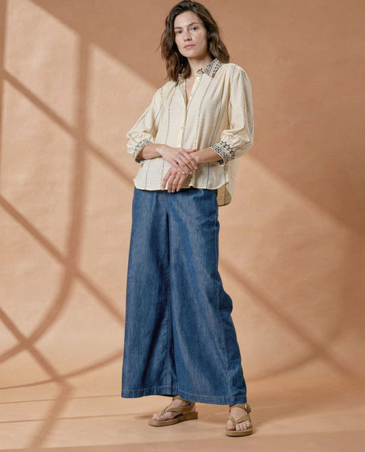 PANTALONE AMPIO CHAMBRIE