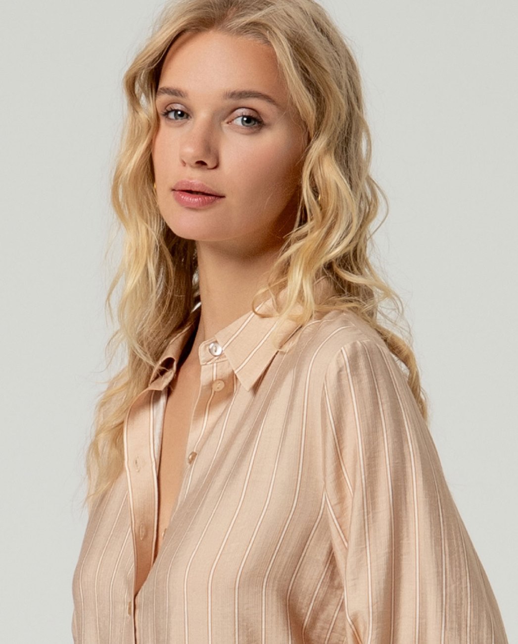 CAMICIA LUNGA STRIPE